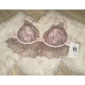 Basta Molded Cup Underwire Bra Bikini Swim Top Womens 18 Pink SI30178A New